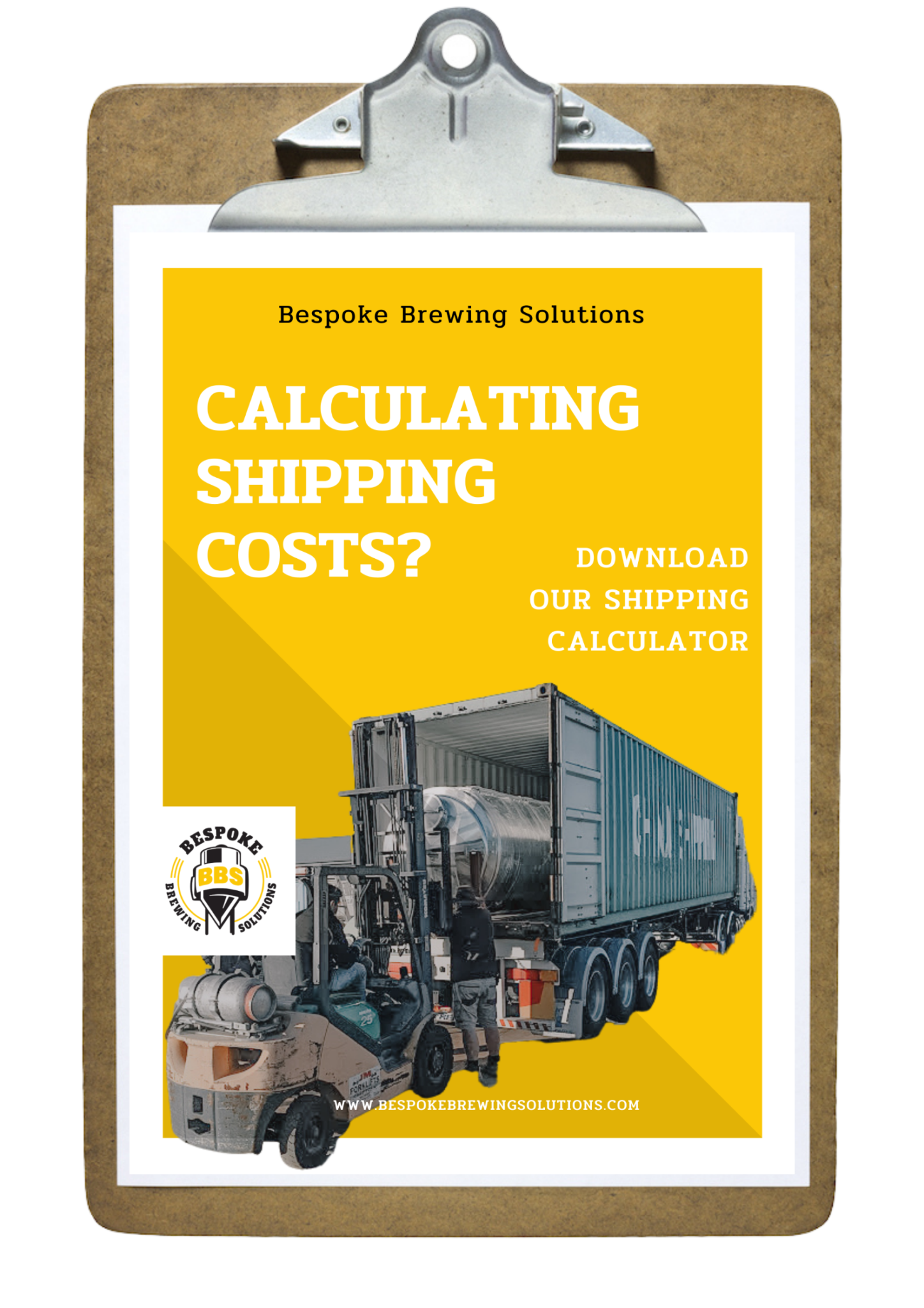 Download our china shipping calculator bespoke brewing solutions
